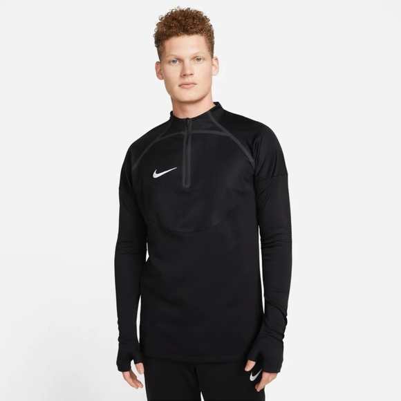 Nike Therma-FIT  ADV Strike Winter Warrior Soccer Drill Top DQ5049-010 (Black) - Picture 1 of 4